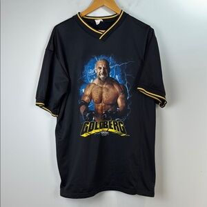 Vintage 1998 WCW Goldberg Rare Wrestling Jersey T Shirt XL